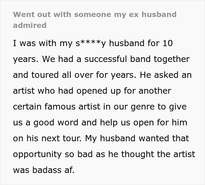 “I Made Sure My Ex-Husband Found Out”: Wife Gets Sweet Revenge On Ex-Husband By Dating His Idol