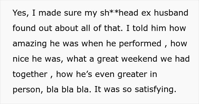 “I Made Sure My Ex-Husband Found Out”: Wife Gets Sweet Revenge On Ex-Husband By Dating His Idol