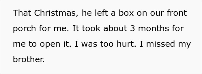 Man Refuses To Let His Estranged Brother Back Into His Life, Their Mom Tries To Force A Reunion