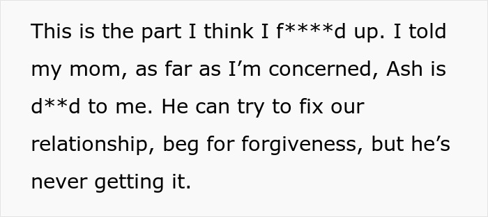 Man Refuses To Let His Estranged Brother Back Into His Life, Their Mom Tries To Force A Reunion