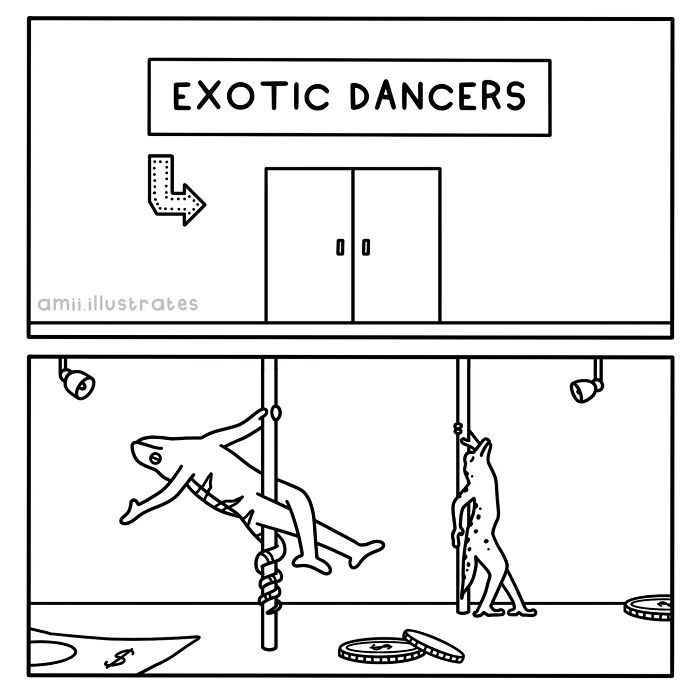 30 Funny Comics With A Subtle Dark Twist By Amii James (New Pics)