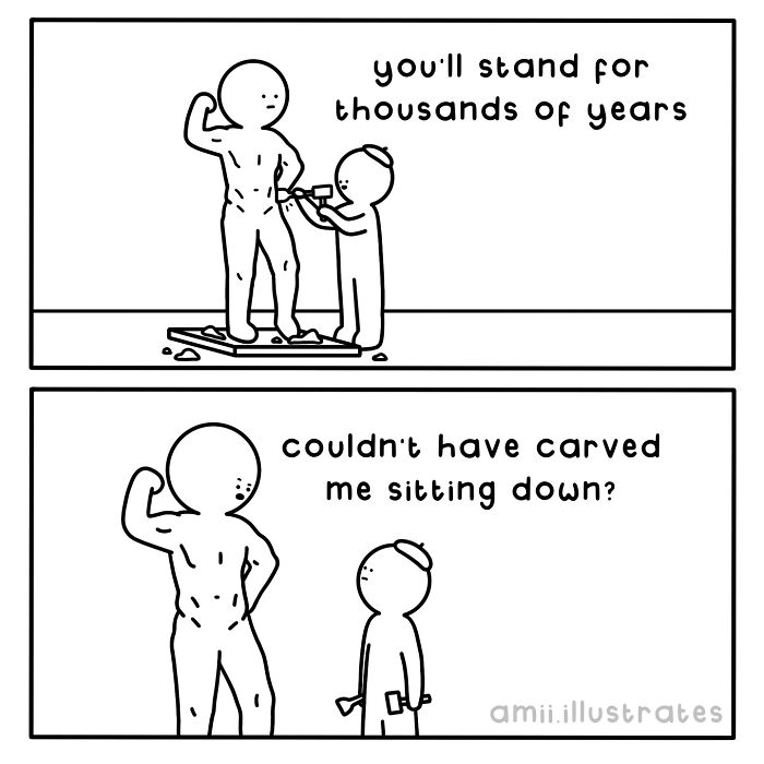 30 Funny Comics With A Subtle Dark Twist By Amii James (New Pics)