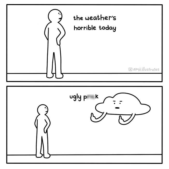 30 Funny Comics With A Subtle Dark Twist By Amii James (New Pics)