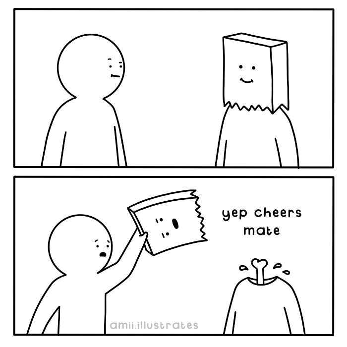 30 Funny Comics With A Subtle Dark Twist By Amii James (New Pics)