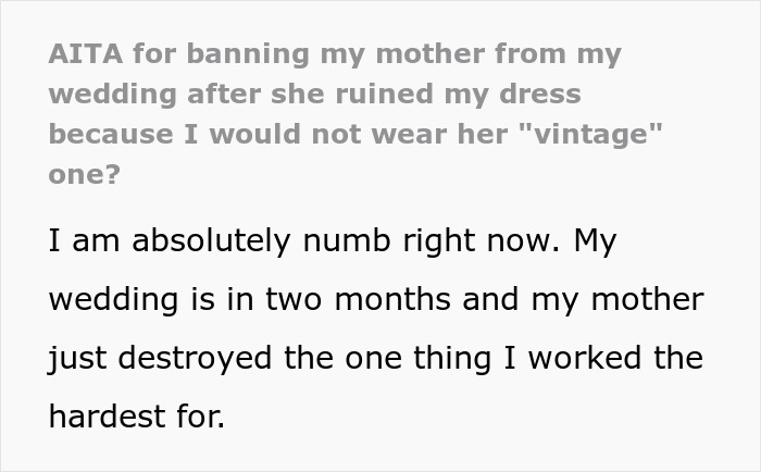 Mother Pours Wine Over Daughter’s Wedding Dress While Smiling, Says It’s Fate