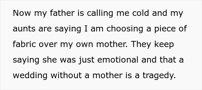 Mother Pours Wine Over Daughter’s Wedding Dress While Smiling, Says It’s Fate