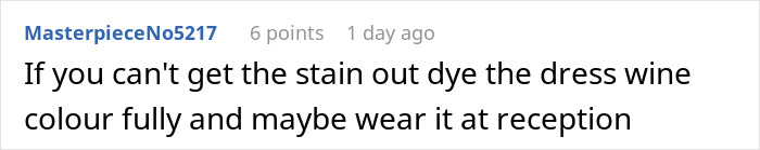 Mother Pours Wine Over Daughter’s Wedding Dress While Smiling, Says It’s Fate