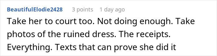 Mother Pours Wine Over Daughter’s Wedding Dress While Smiling, Says It’s Fate