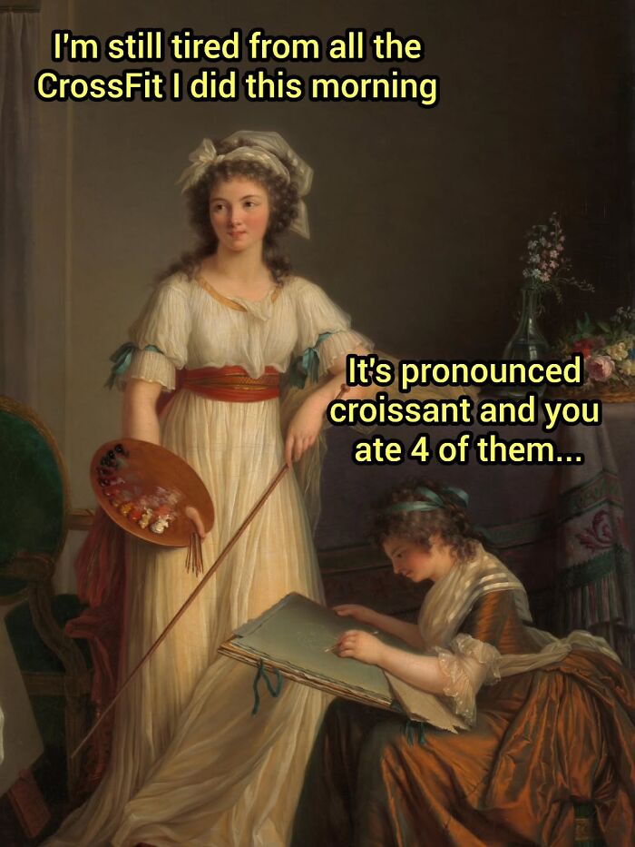 43 Memes From The Page That Combines Classical Art With Modern-Day Wit (New Pics)