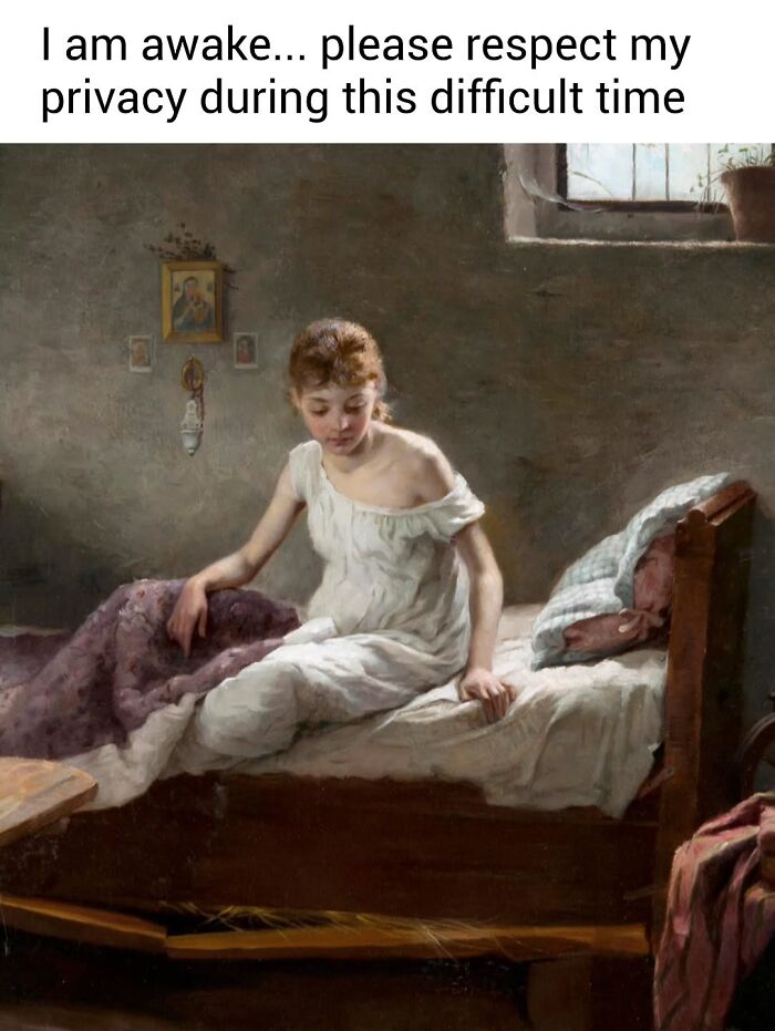 43 Memes From The Page That Combines Classical Art With Modern-Day Wit (New Pics)