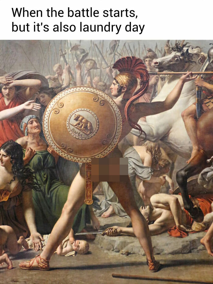 43 Memes From The Page That Combines Classical Art With Modern-Day Wit (New Pics)