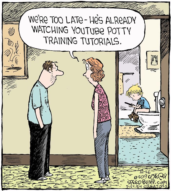 Dave Coverly&rsquo;s &lsquo;Speed Bump&rsquo;: 47 Comics Featuring Everyday Humor And Hilarious Situations (New Pics)