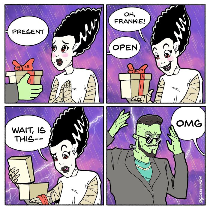 If You&rsquo;re A Fan Of Dark Humor, You Might Love These 35 New &lsquo;Glasshouses&rsquo; Comics