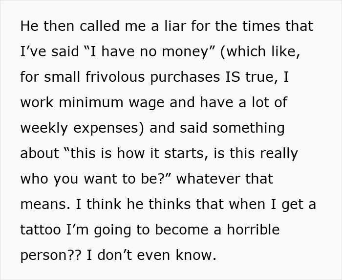 Parents Threaten 19YO Daughter For Wanting A Tattoo, Act Like She Announced A Crime Instead Of Ink