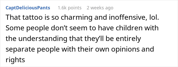 Parents Threaten 19YO Daughter For Wanting A Tattoo, Act Like She Announced A Crime Instead Of Ink