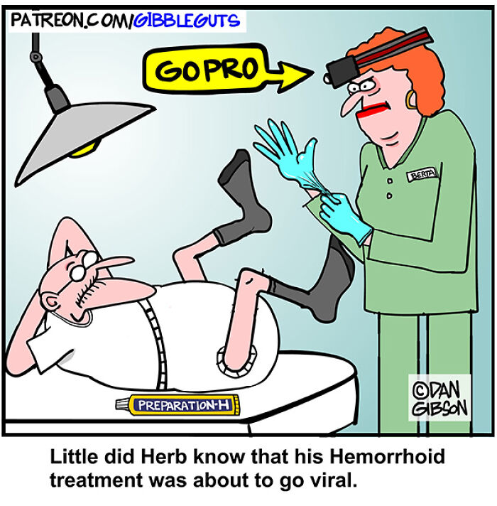 43 New One-Panel Comics About Aging, Drawn By Dan Gibson