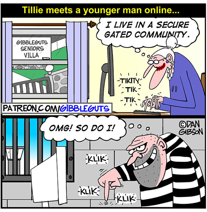 43 New One-Panel Comics About Aging, Drawn By Dan Gibson