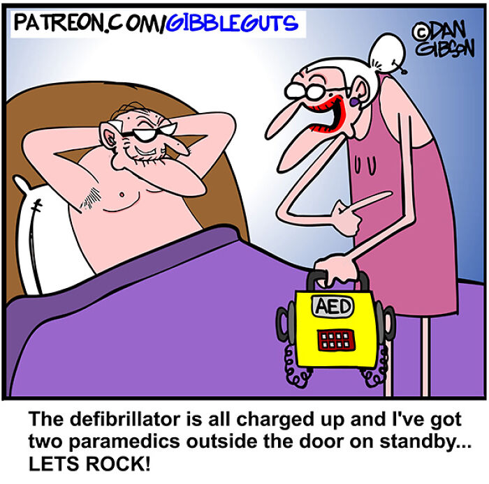 43 New One-Panel Comics About Aging, Drawn By Dan Gibson