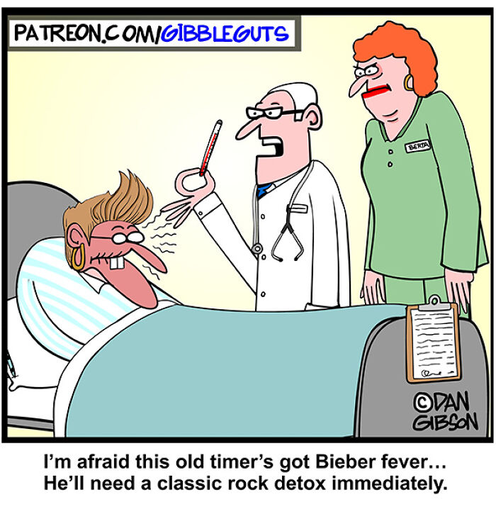 43 New One-Panel Comics About Aging, Drawn By Dan Gibson