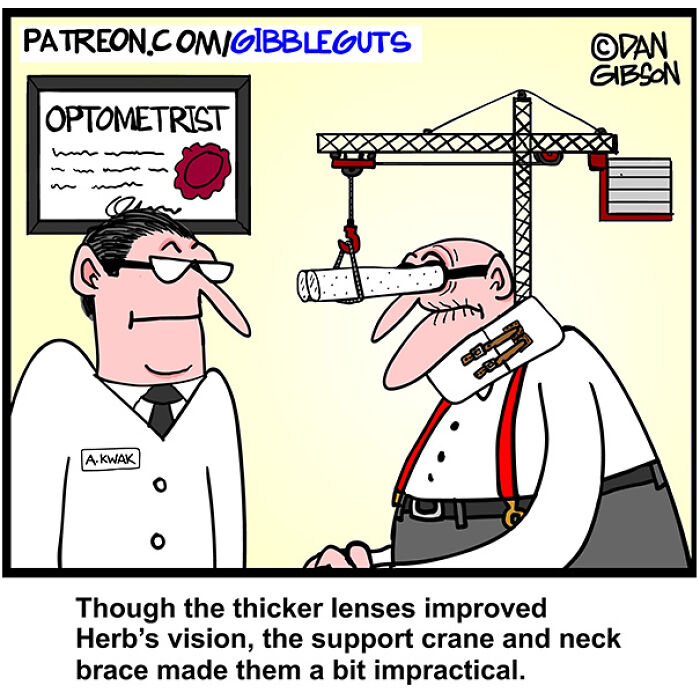 43 New One-Panel Comics About Aging, Drawn By Dan Gibson