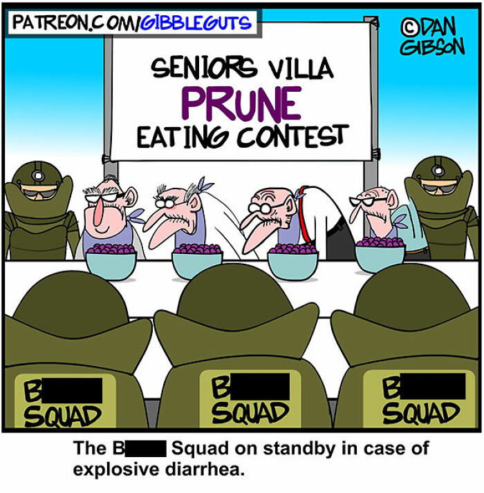 43 New One-Panel Comics About Aging, Drawn By Dan Gibson