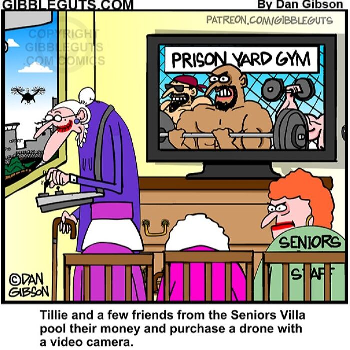 43 New One-Panel Comics About Aging, Drawn By Dan Gibson