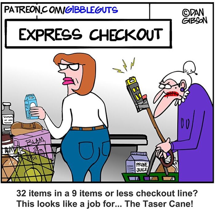 43 New One-Panel Comics About Aging, Drawn By Dan Gibson