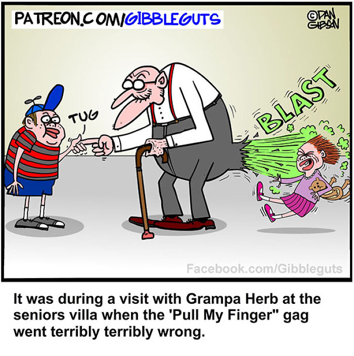 43 New One-Panel Comics About Aging, Drawn By Dan Gibson