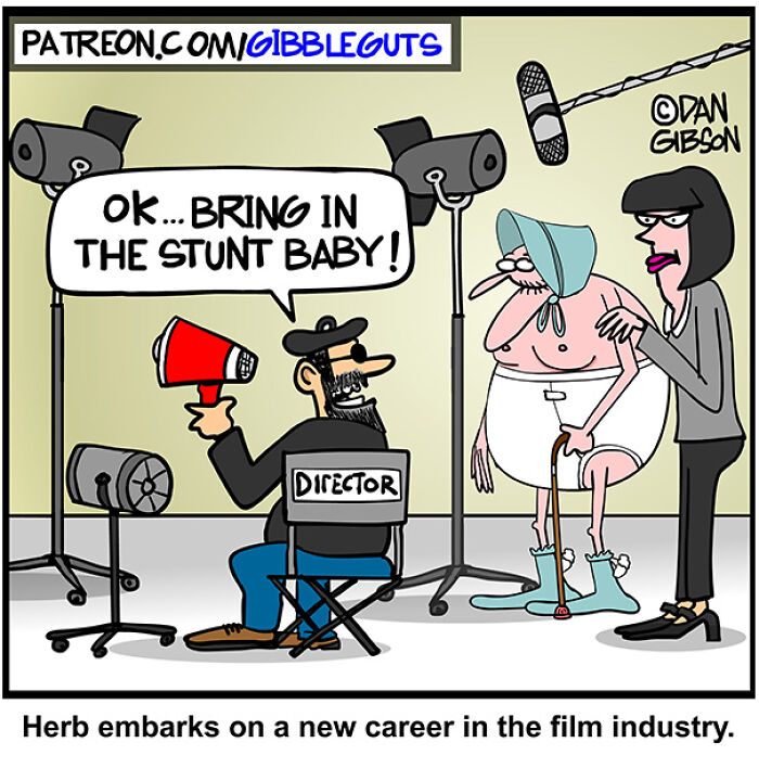 43 New One-Panel Comics About Aging, Drawn By Dan Gibson