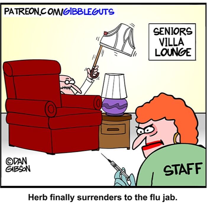 43 New One-Panel Comics About Aging, Drawn By Dan Gibson