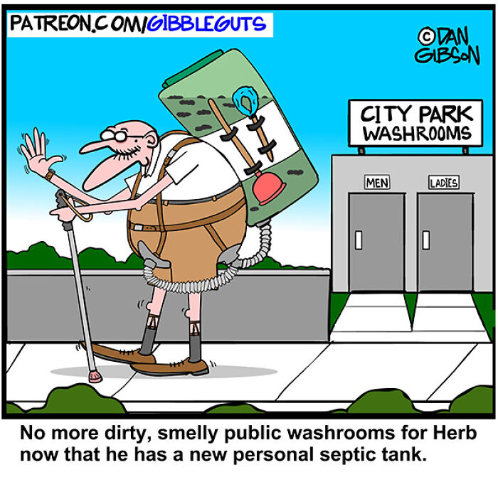 43 New One-Panel Comics About Aging, Drawn By Dan Gibson