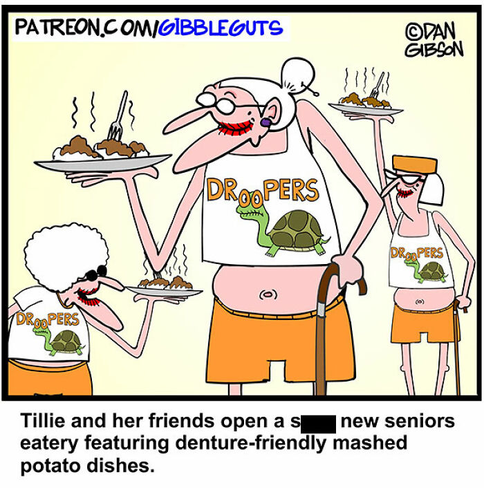 43 New One-Panel Comics About Aging, Drawn By Dan Gibson