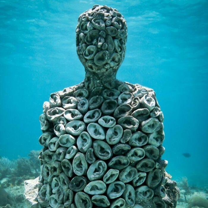 40 Unique Sculptures That Turn The Sea Floor Into A Living Art Gallery While Restoring Fragile Ecosystems