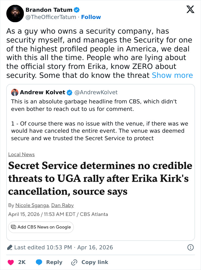 “Embarrassing” Revelation Behind Erika Kirk&rsquo;s Sudden Turning Point USA Pull‑Out