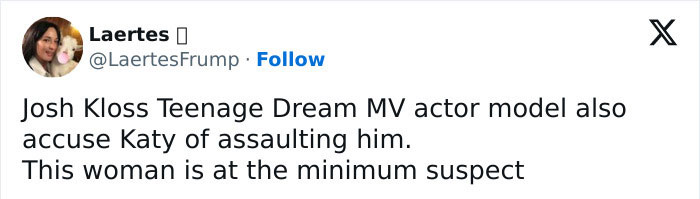 Before Ruby Rose, Model In Katy Perry&rsquo;s &lsquo;Teenage Dream&rsquo; Made Bombshell Misconduct Claim