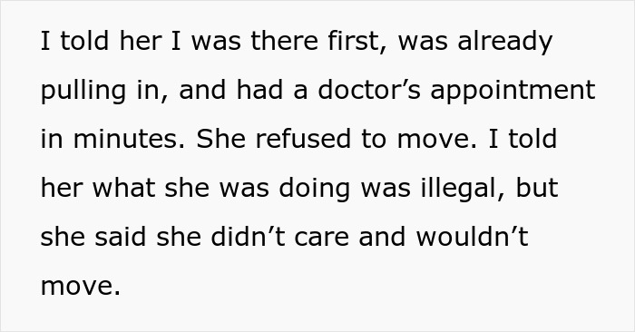 Man Misses Doctor&rsquo;s Appointment Because He Fights An Old Lady Over Parking Spot, Involves The Police