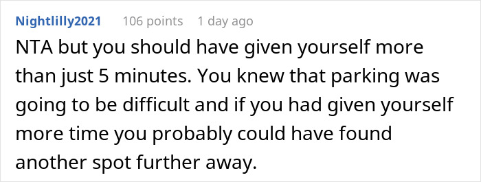 Man Misses Doctor&rsquo;s Appointment Because He Fights An Old Lady Over Parking Spot, Involves The Police