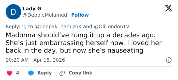 &lsquo;We Need Age Limit For Performers&rsquo;: Internet Slam Madonna After She Joined Sabrina Carpenter At Coachella