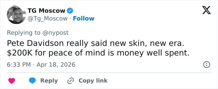 “How Does He Have $200k?”: Internet Baffled After Pete Davidson Shows Off Bare Arms Following Tattoo Removal