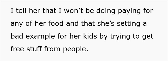 Entitled Mom Assumes Random Guy Will Just Buy Her Kids Food Because She’s A Single Mom
