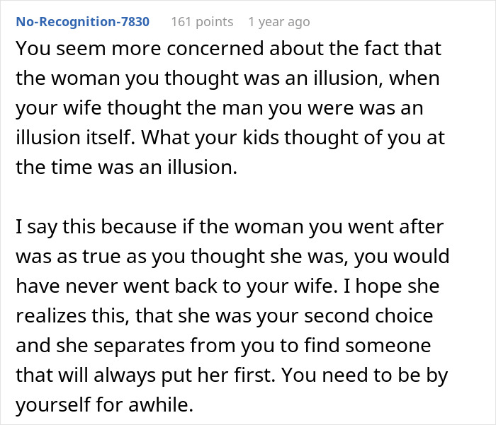 &ldquo;I Destroyed My Life Chasing A Fantasy&rdquo;: Cheater Learns A Harsh Lesson, Gets Zero Sympathy