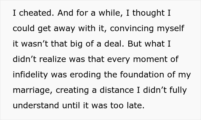 &ldquo;I Destroyed My Life Chasing A Fantasy&rdquo;: Cheater Learns A Harsh Lesson, Gets Zero Sympathy