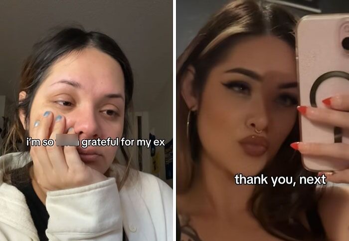 “I&rsquo;m So Grateful For My Ex, Thank You Next”: 43 Post-Breakup Transformations That Need To Be Studied