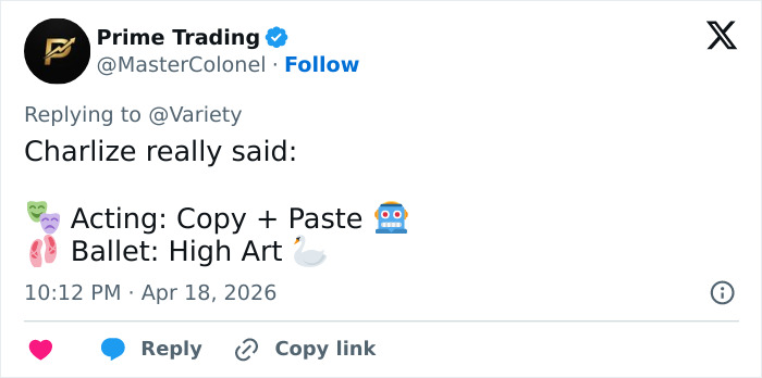 Internet Divided After Charlize Theron Makes A Brutal Remark On Timothee Chalamet&rsquo;s Ballet Comment