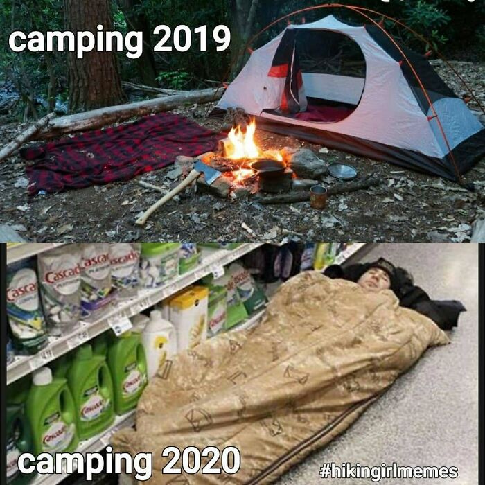 110 Camping And Hiking Memes To Help You Get In Touch With Nature