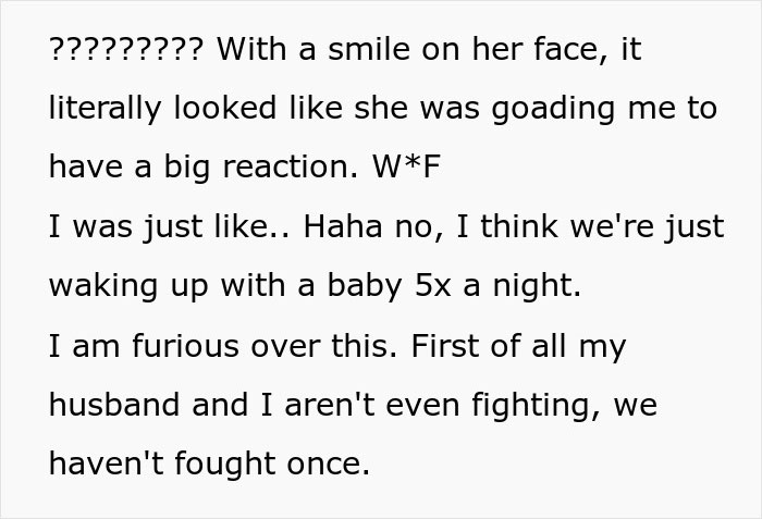 “We Were Going To Break Up The Marriage”: MIL Taunts Woman Who Is Tired From Raising A Baby