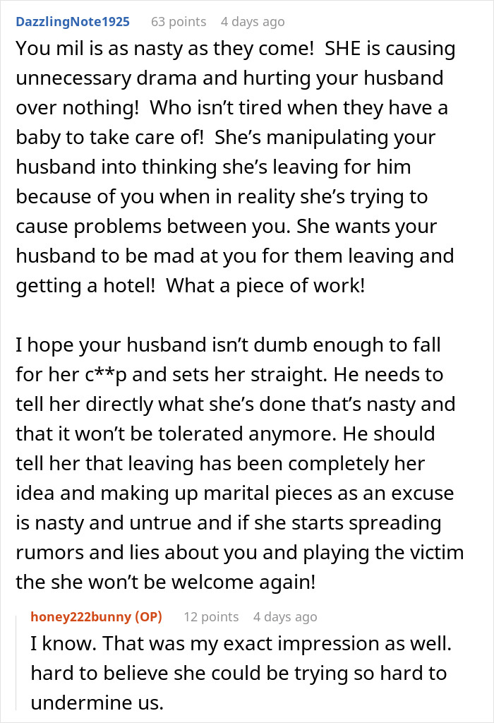 “We Were Going To Break Up The Marriage”: MIL Taunts Woman Who Is Tired From Raising A Baby