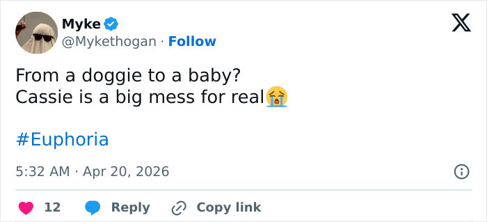 ‘Euphoria’ Backlash Grows As Sydney Sweeney Is “Degraded” In Newest Episode Of Season 3