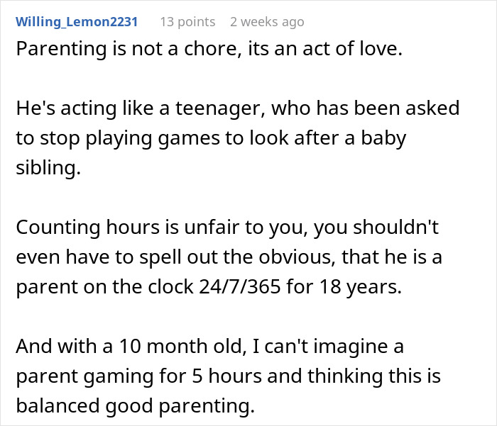 Man Plays Video Games For 5 Hours, Then Complains When Wife Tracks Time He Spent With Their Baby