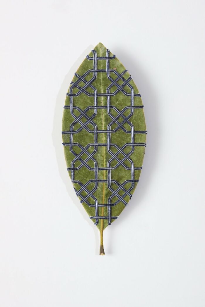 This Artist Embroiders Leaves And Plants, Turning Them Into Mesmerizing Botanical Sculptures (30 Pics)